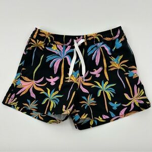 Chubbies Black Night Lights Boys' Swim Shorts 8-9